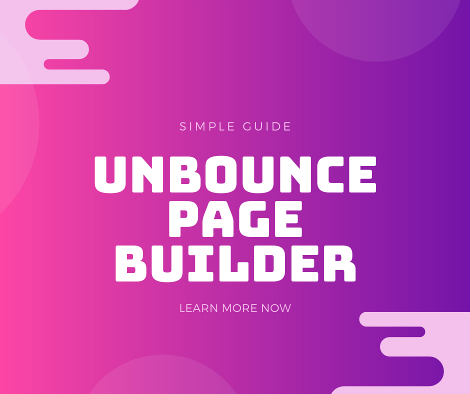 Unbounce page builder