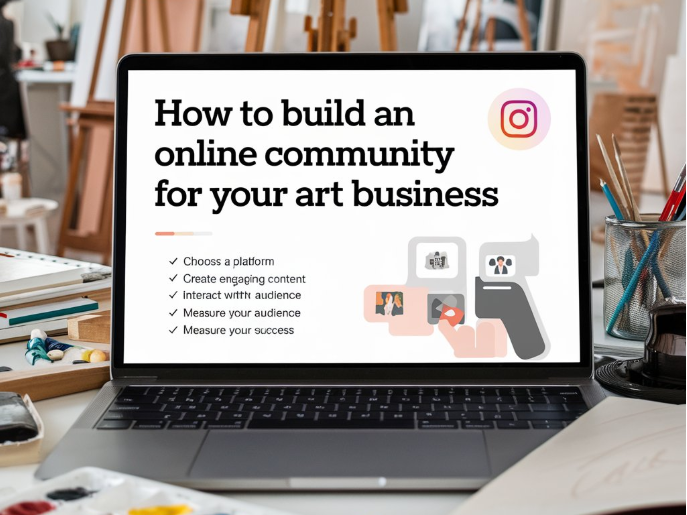 How To Build an Online Community for Your Art Business