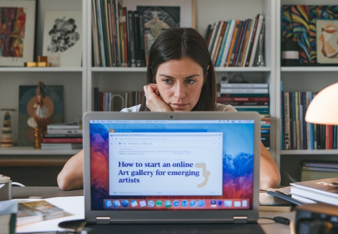 How to Start an Online Art Gallery for Emerging Artists