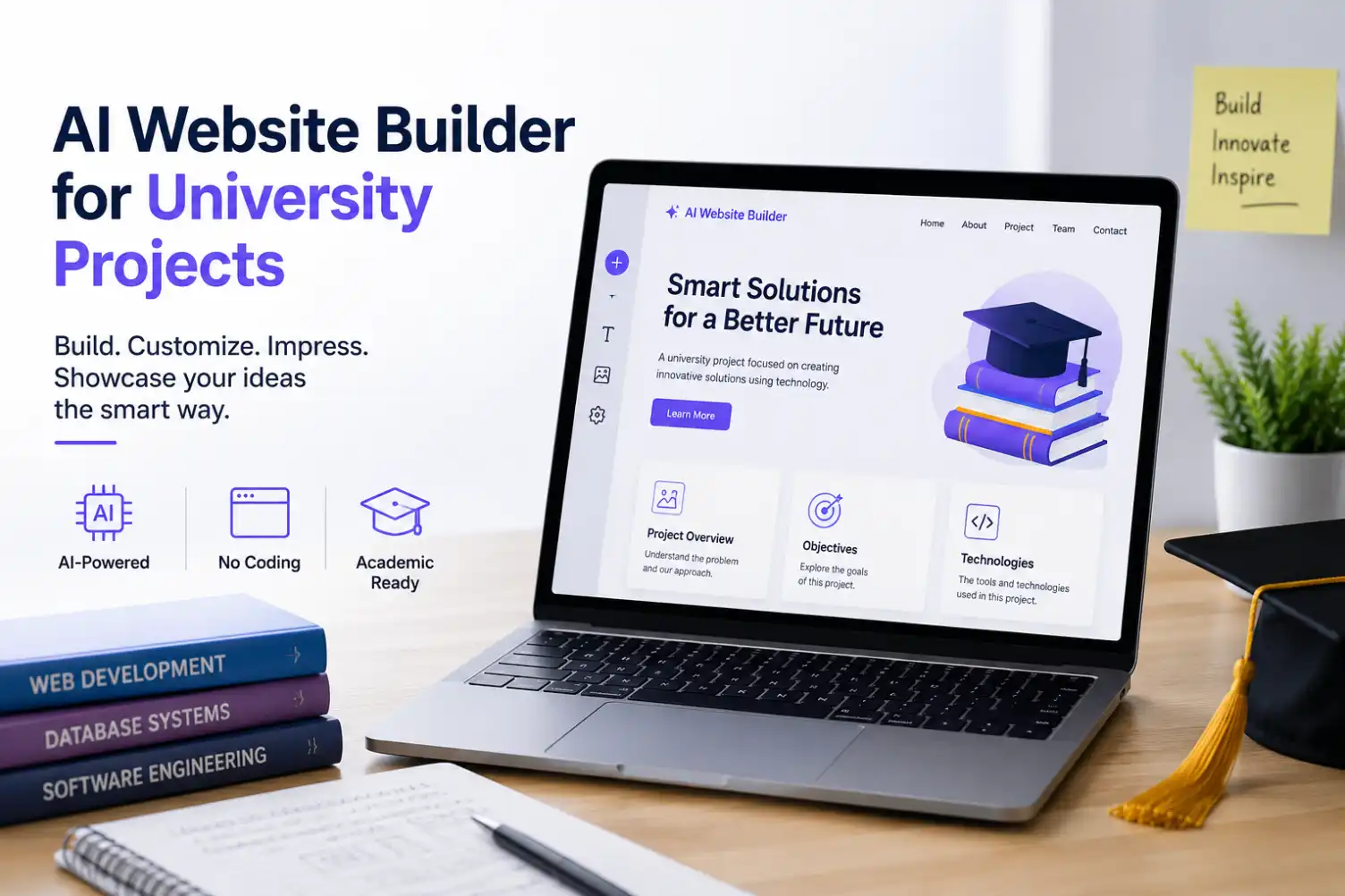 AI Website Builder for University Projects